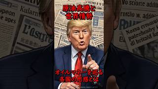 原油高騰と世界情勢。オイルマネーを巡る各国の思惑とは。#ニュース解説  #世界経済  #shorts