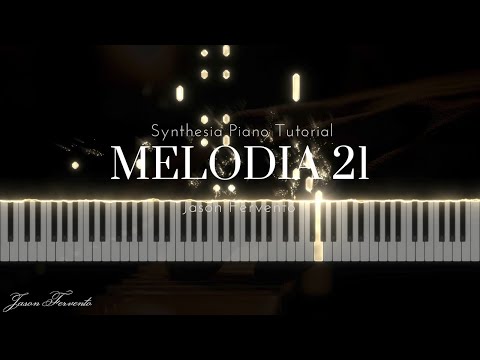 Melodia 21 - Jason Fervento | Synthesia Piano Tutorial
