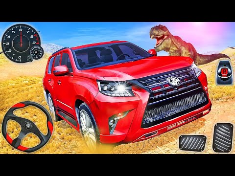 Offroad 4x4 Luxury Prado Dino Drive Simulator - SUV Jeep Hill Climbing Racing - Android GamePlay #3