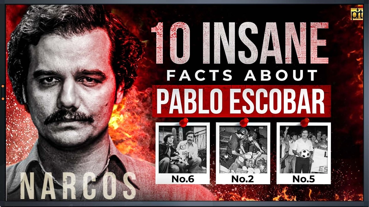 How Pablo Escobar Became So Rich || Top 10 Insane Facts