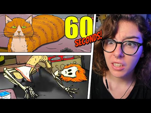 Ho 60 SECONDI per salvare una famiglia (da un gatto) - 60 Seconds