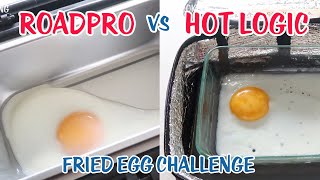 Roadpro12v Stove vs Hot Logic Mini 🍳  Fried Egg Challenge