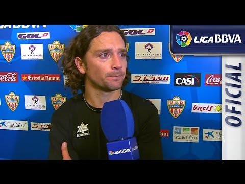 Entrevista a Iturra tras el UD Almería (3-0) Granada CF - HD
