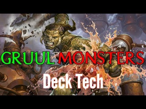 Mtg Deck Tech: Gruul Monsters in Ravnica Allegiance Standard!