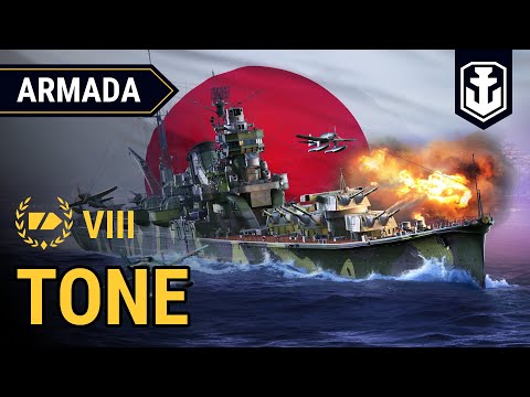 Armada: Tone - guide to using the Japanese Tier VIII cruise | World of Warships