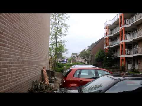 29-04-14 Prio 1 Gebouwbrand Woning (Flat) - van de Puttestraat (Gouda)