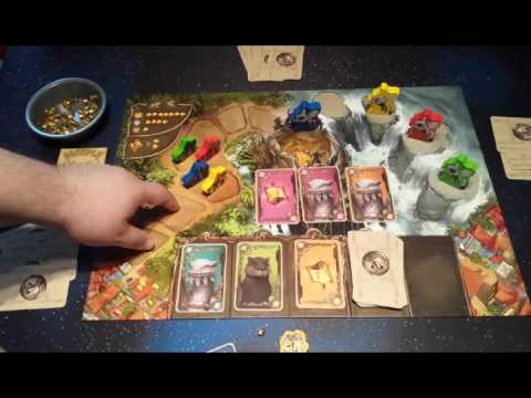 Meeple Bunker Review of "The Heroes of Kaskaria"