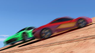 BRUTAL NEAR MISS COLLISION!? (GTA 5 Funny Moments)