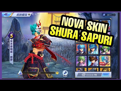 Apresentação Nova Skin Shura de Capricórnio de Sapuri Saint Seiya Awakening - NeN Lives