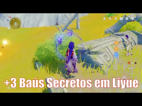 Dicas de Onde Encontrar Mais 3 Baús Secretos em Liyue - Segredos de GENSHIN IMPACT
