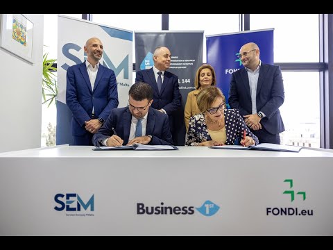 Ftehim ta’ koperazzjoni bejn Servizzi Ewropej f’Malta (SEM) u Business First Ltd