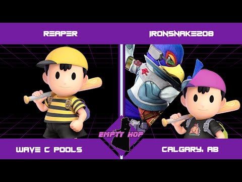 Empty Hop Ultimate Singles Pools - Reaper (Ness) vs Ironsnake208 (Falco, Ness)