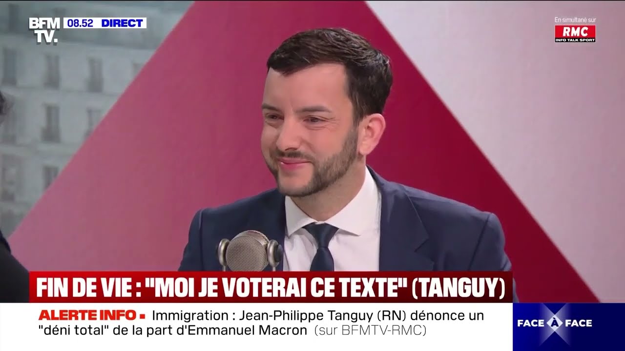 Jean-Philippe Tanguy : "Emmanuel Macron raconte n'importe quoi sur les finances publiques !" (BFMTV)