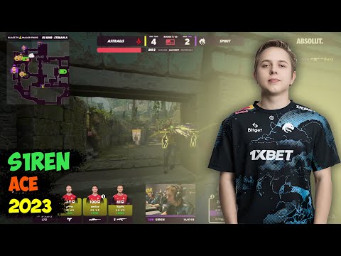 s1ren cs go | s1ren ACE ancient | s1ren vs astralis | s1ren highlight | Spirit vs Astralis