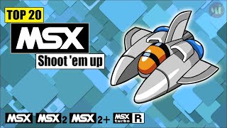 Top 20 MSX Shoot 'em up Games (1983 ~ 1999) [MSX1, MSX2, MSX2+, MSX turbo R, MSXdev] ᴴᴰ