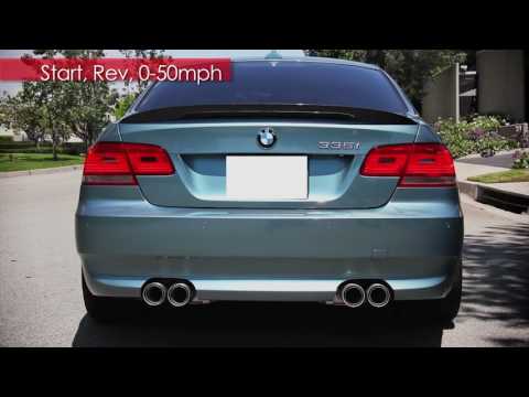 2009 BMW 335i Injen Intake & Remus Exhaust sound