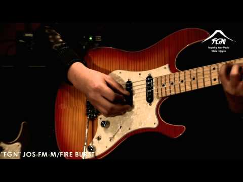 ギター FGN Odyssey J-Standard Fire Burst FGN J-Standard Odyssey FM Fire Burst gitara elektryczna
