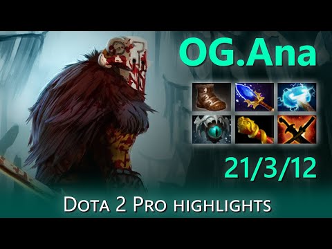 Ana 21-3 Juggernaut | Dota 2 Epic Pro Highlights