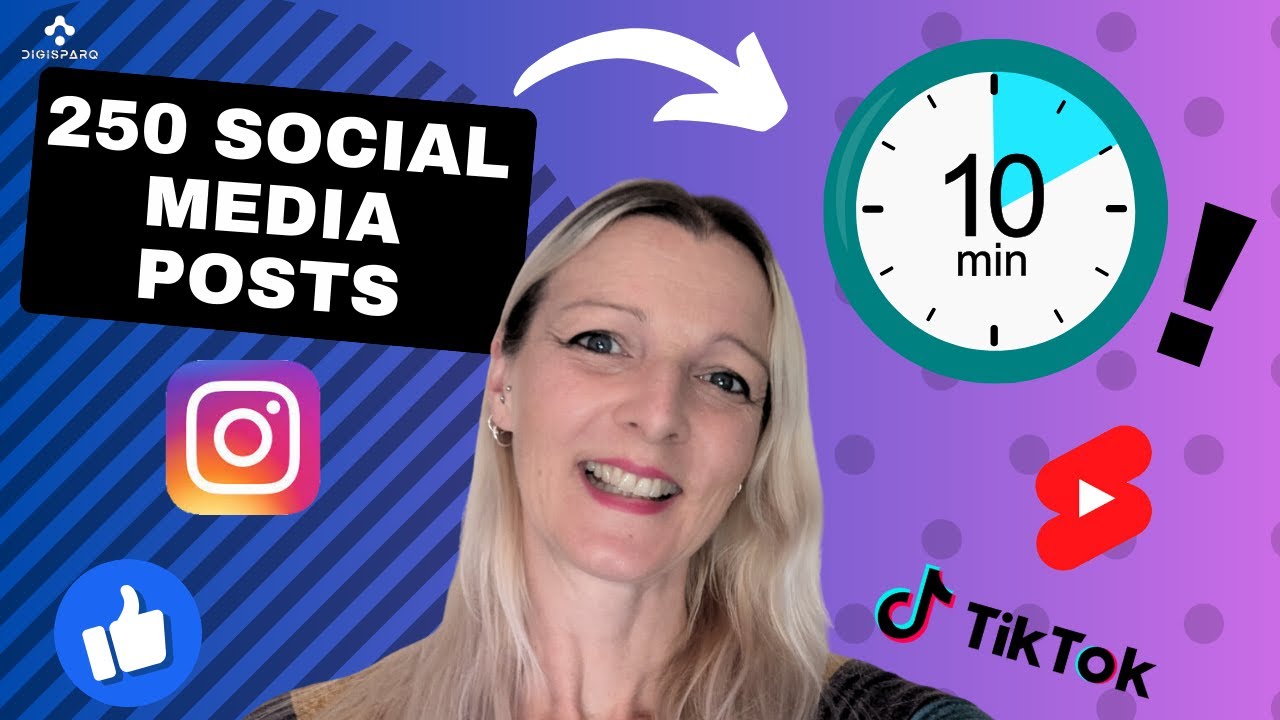How I Create 250 Social Media Posts in Just 10 Minutes with AI