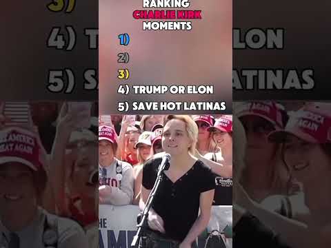 Ranking funny moments Charlie kirk😝😂😁