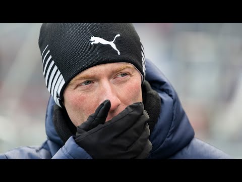 Stevie Grieve efter träningsmatchen mot FC Rosengård 1917