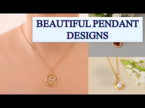 Beautiful Gold Pendant Designs 2022
