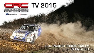 CRC TV 2015 - Pacific Forest Rally - ENGLISH