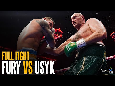 Tyson Fury vs Oleksandr Usyk | FULL FIGHT | Undisputed Heavyweight Champion Crowned 👑