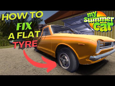 How To Fix Satsuma Flat Tyre in My Summer Car