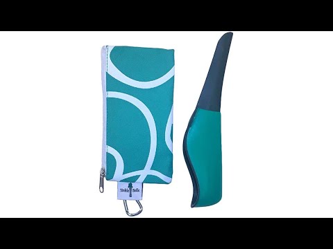 The Tinkle Belle Female Urination Device | Portable Urinal with Case! Stand to Pee and Stay  y Clot