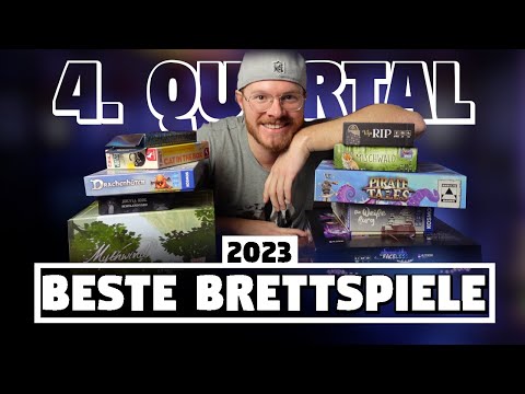 Die besten Brettspiele 2023 🏆 Meine Top Spiele in Quartal 4