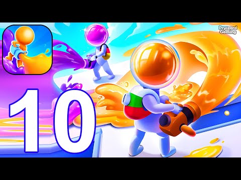 Dye Hard - Gameplay Walkthrough Part 10 New Update New Weapons (iOS, Android)
