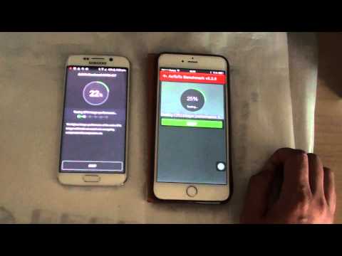Samsung Galaxy S6 Edge Vs iPhone 6 Plus: Opening App Speed Test