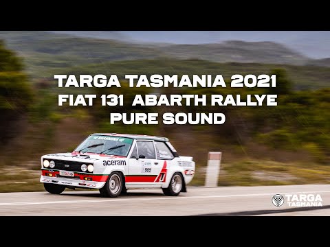 TARGA Tasmania 2021 - Fiat 131  Abarth Rallye, Pure Sound