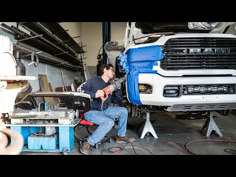 Cutting into my 2020 Ram 2500 to install some AEV products