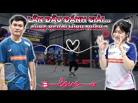 Will Sĩ Phương/Quỳnh Giang create a surprise in their first badminton tournament with their crush?