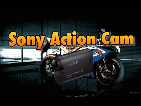 Sony action cam en moto