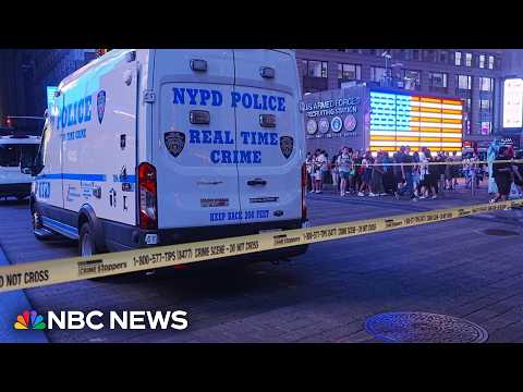 Times Square stabbing victim identified as Bank of America executive