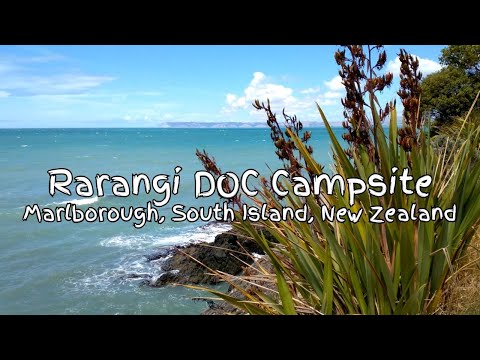Rarangi DOC Campsite, Marlborough, South Island, New Zealand