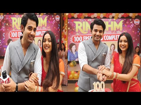 Rimjhim / 100 episode celebration 🎉🥳Sameer gets emotional /#dangal #rimjhim #celebration #newepisode