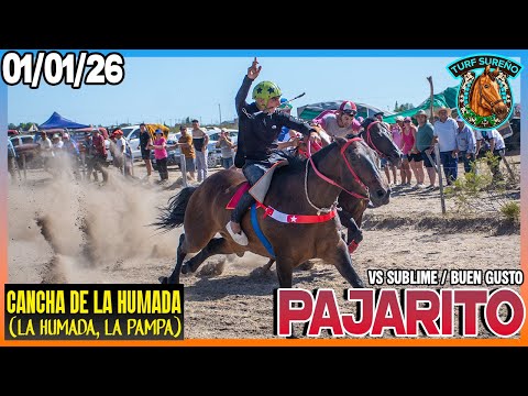 PAJARITO (01/01/26) FESTIVAL HIPICO en LA HUMADA (La Pampa)