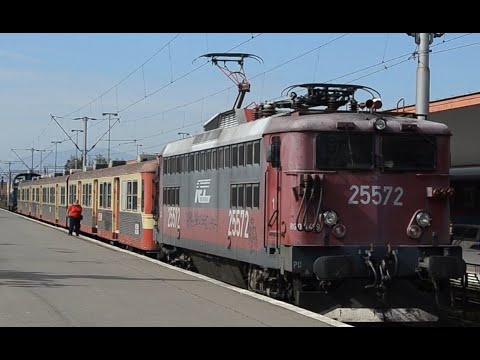 Regiotrans BB25500 + RIO train in Brasov Station - Gara de Brașov