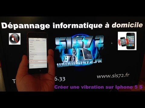 comment augmenter le vibreur de l'iphone 4