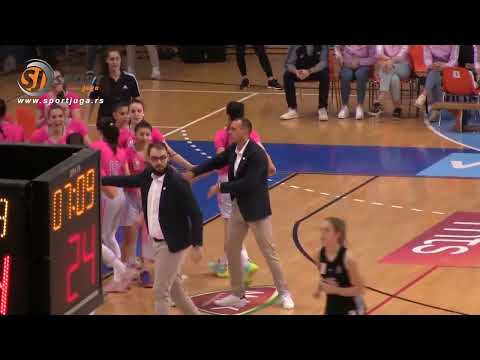 Kup Milan Ciga Vasojevic, polufinale Art Basket - Partizan, Niš, 2023.