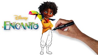 Encanto Antonio Drawing | How to Draw Antonio
