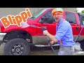 Blippi Visits A Car Wash Learning Vehicles For Toddlers Educational Videos For Kids