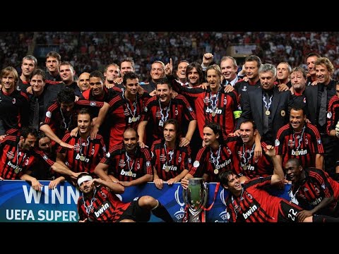 AC Milan v Sevilla FC:  3 - 1 #UEFA SUPER CUP 2007 - Rai1 Italian Commentary - HD