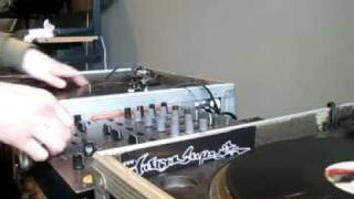 DJ Rellik scratching for Turnstyle records