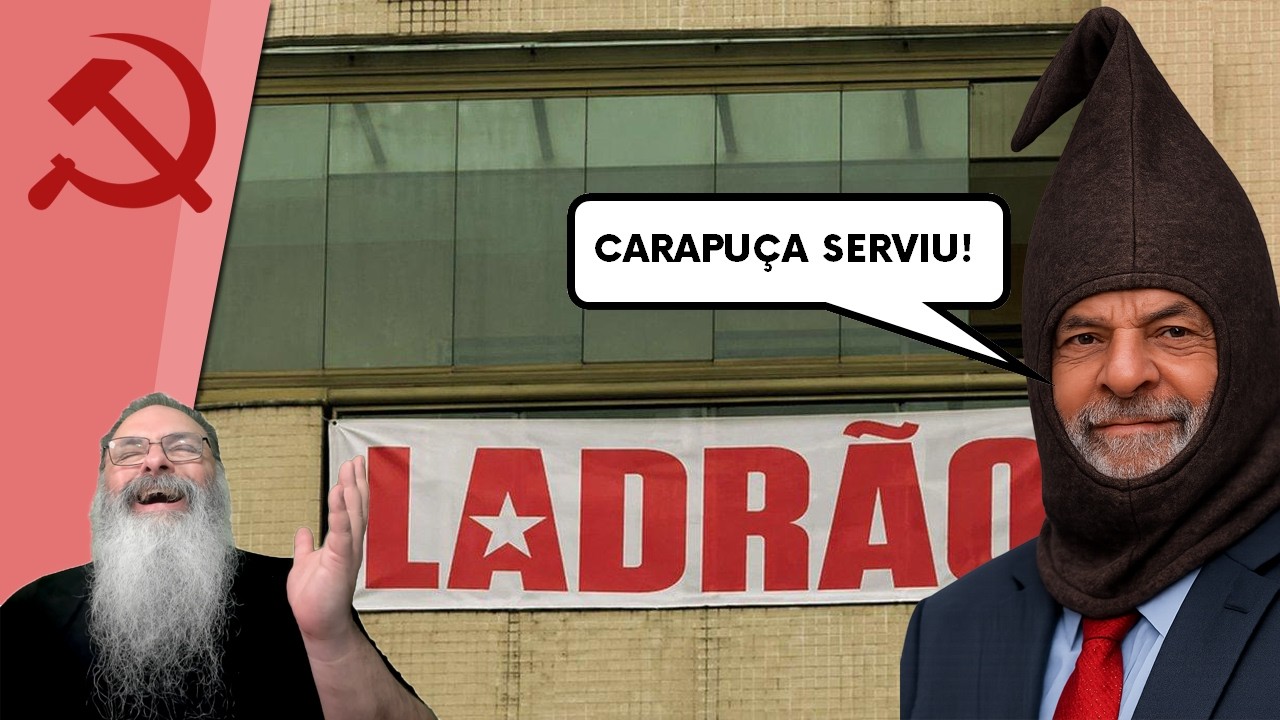 NÃO pode TER FAIXA escrito "LADRÃO" porque o LULA vai se OFENDER: OS novos DITADORES são RIDÍCULOS