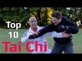 Top 10 Tai Chi Awesome Combat Moves Taiji Quan Combat Fighting